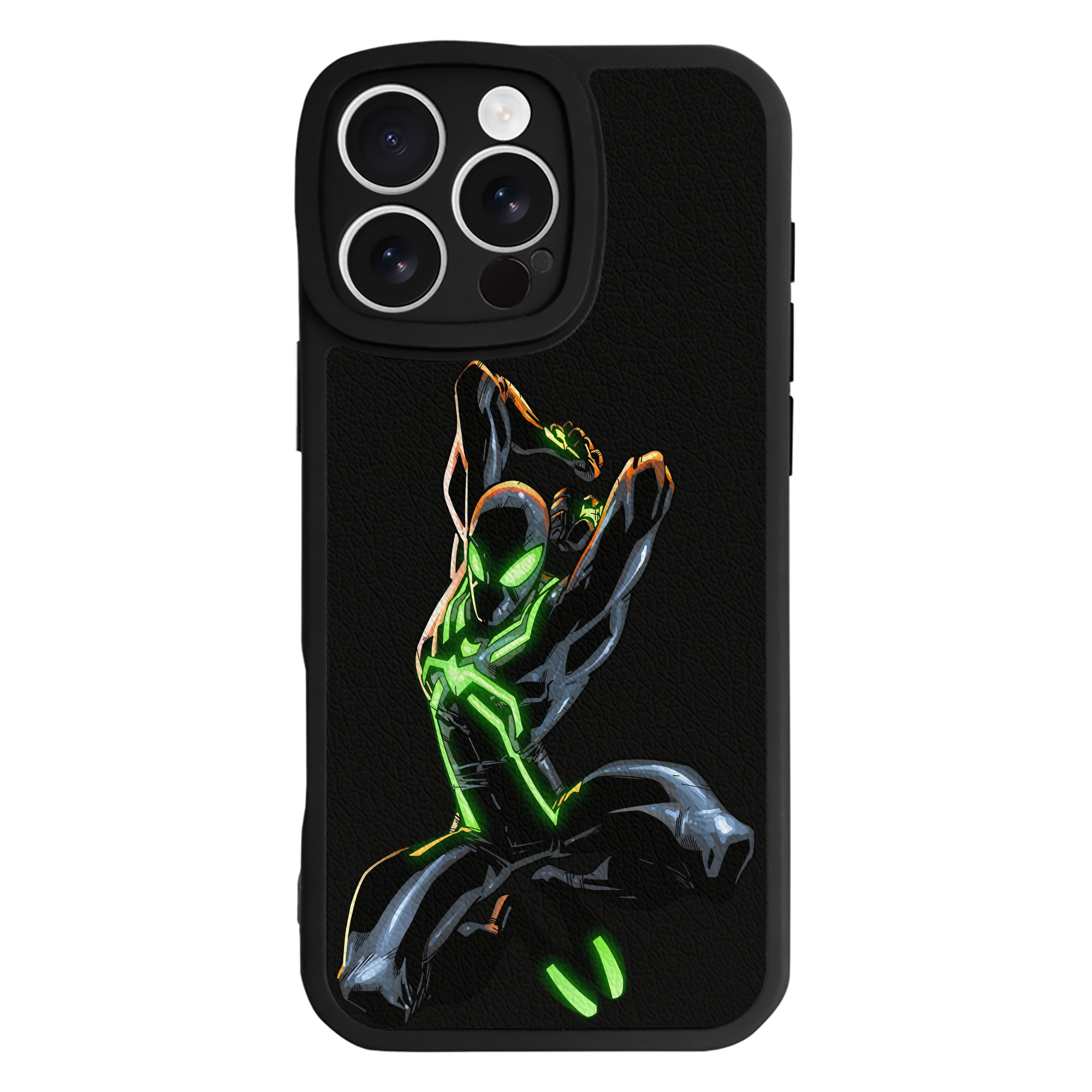 （画像用） アベンジャーズ The Avengers 【iPhone 16シリーズ対応】シリコンスマホケース（レザー調） 材質：シリコン